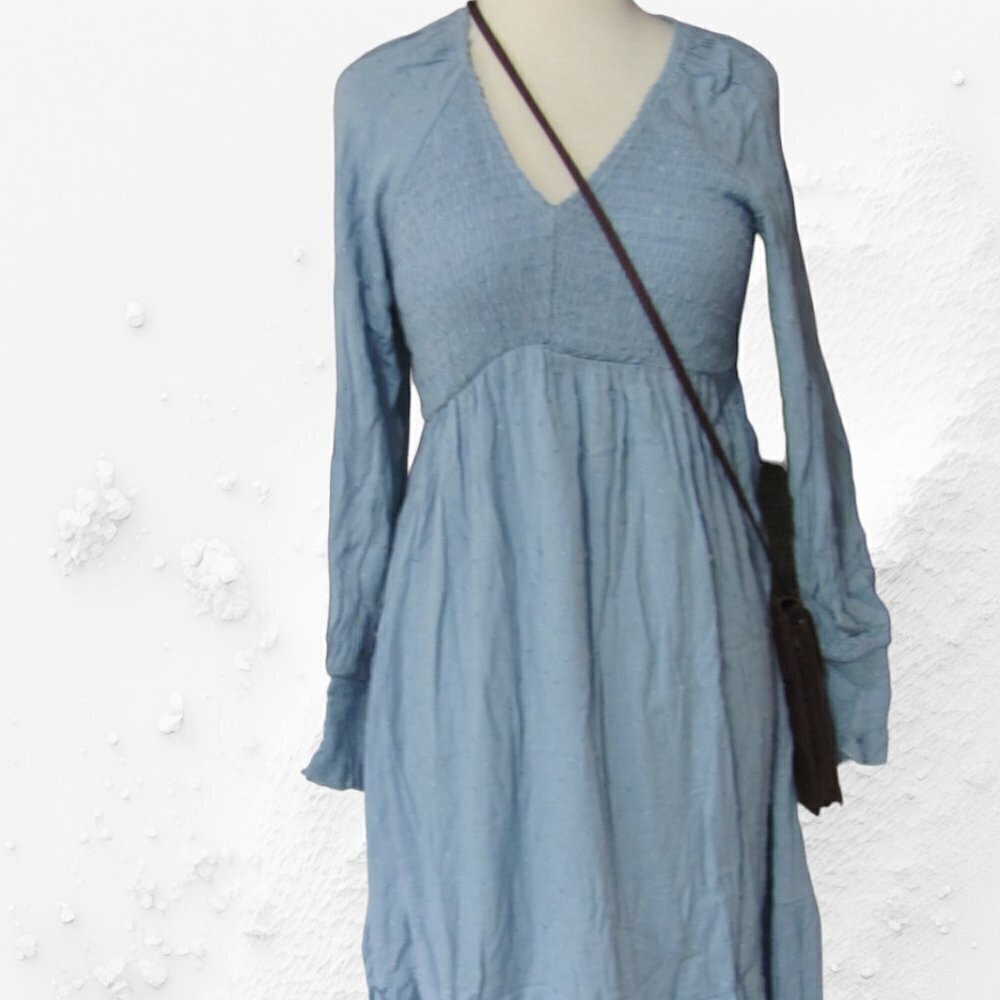 SIMPLEE LADIES‎ LONG SLEEVE BOHO DRESS